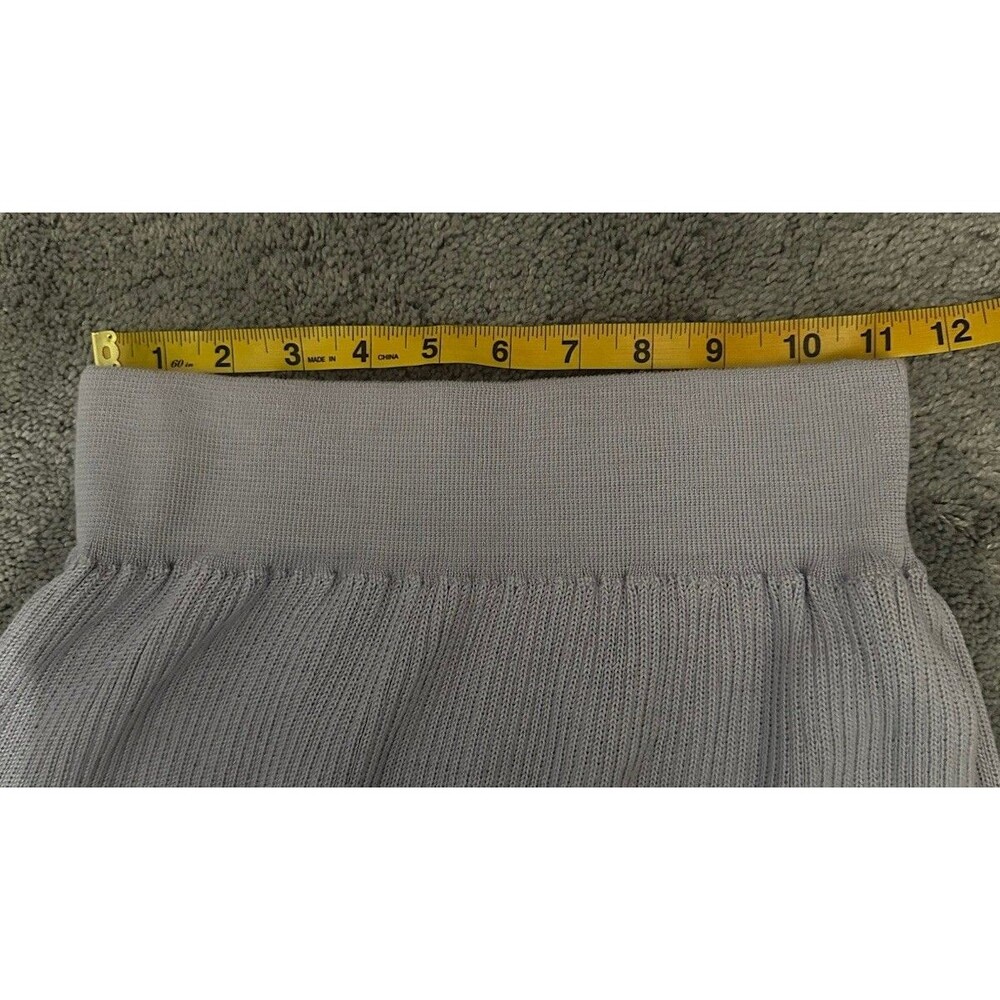 Hesperios $520 Archimedes Skirt S Long Pencil Baby Alpaca Silk Peru Ribbed Chic - Picture 11 of 11